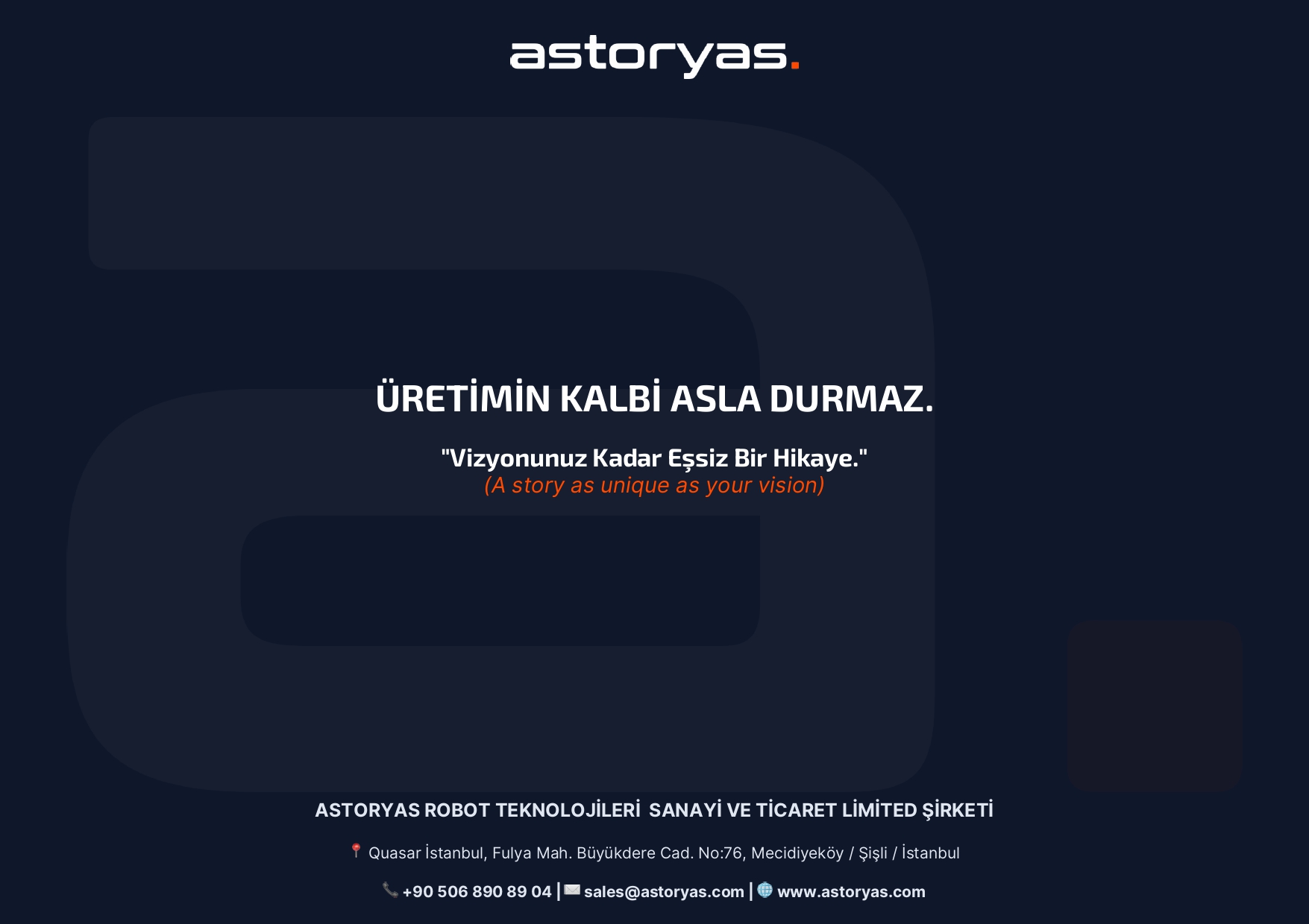 Astoryas Kurumsal Sunum 2025